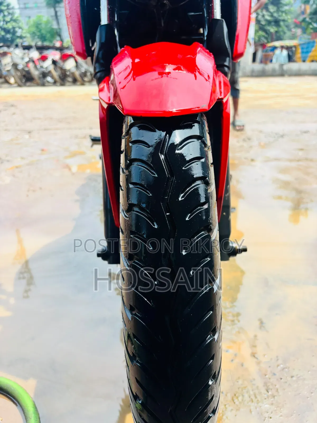 New TVS Apache 160 4V 2021 Red