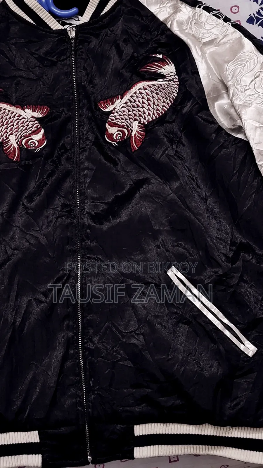Japanese Sukajan Reversible Carpe Koi Jacket
