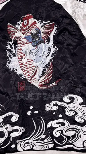 Japanese Sukajan Reversible Carpe Koi Jacket