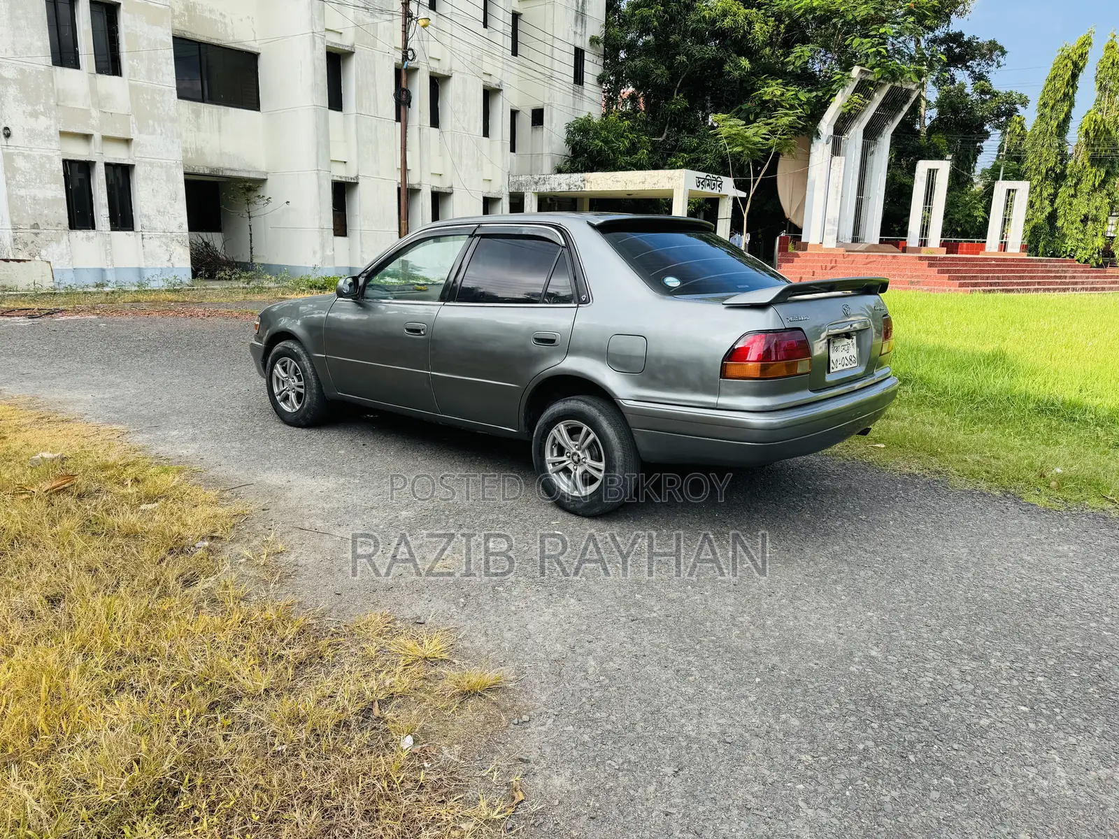 Toyota Corolla Sedan 1996 Gray