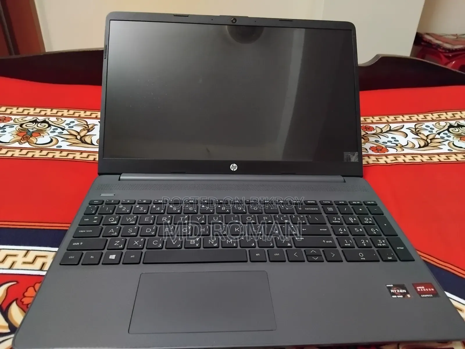 Laptop HP 15s 8GB AMD Ryzen 5 SSD 256GB