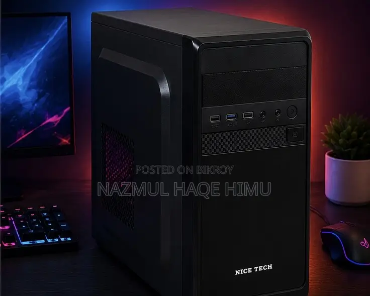 Desktop Computer MSI model 8GB AMD Ryzen 3 HDD+SSD 1T