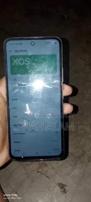 Infinix Hot 60i 128 GB Gray
