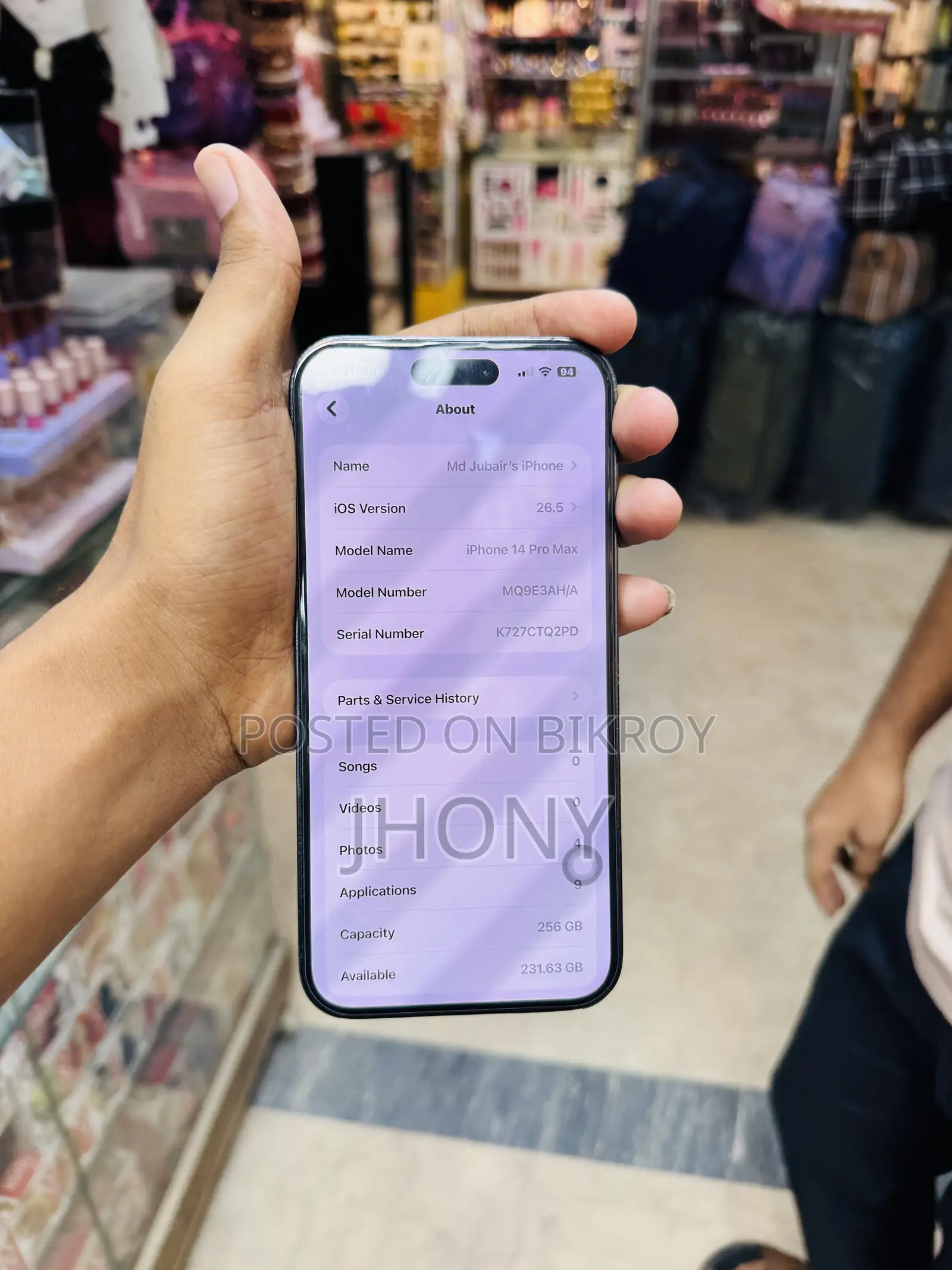 Apple iPhone 14 Pro Max 256 GB Purple