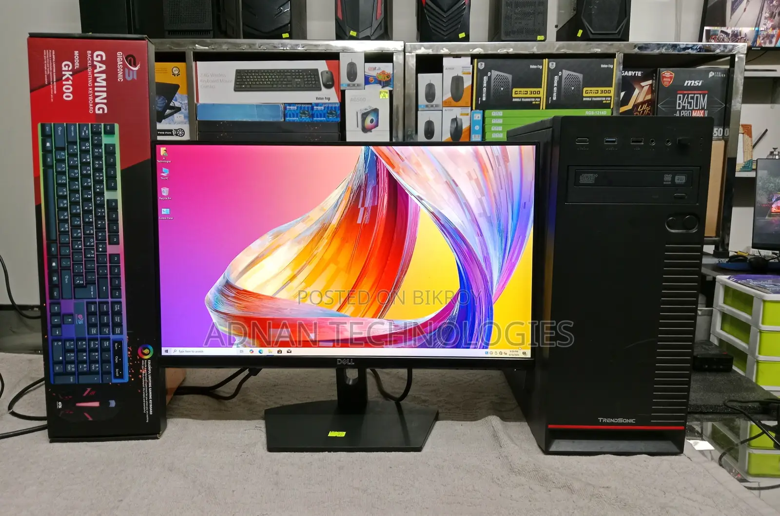 Desktop Computer 8GB Intel Core I5 SSD 256GB