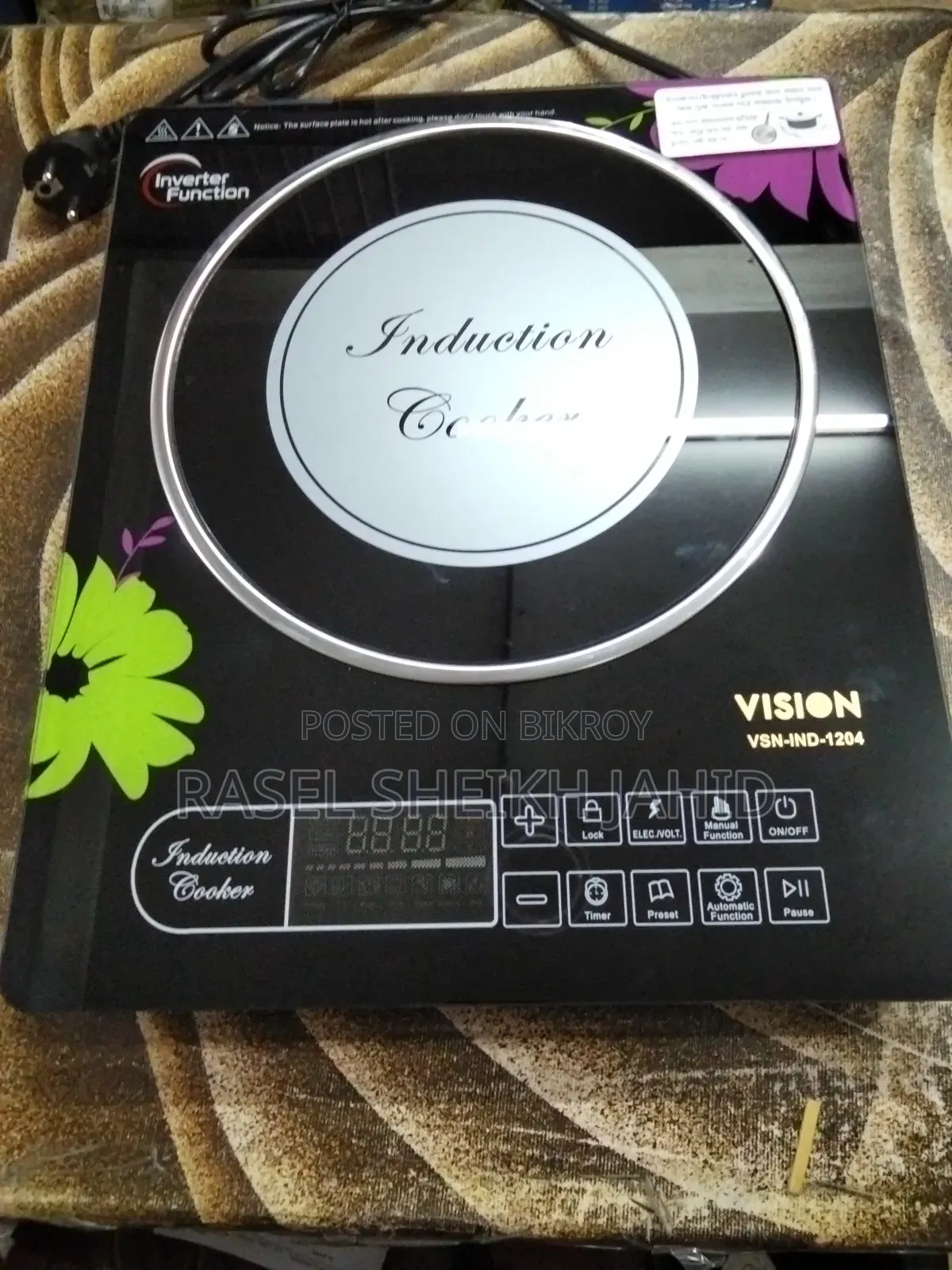 Induction Cooker Vision Brand