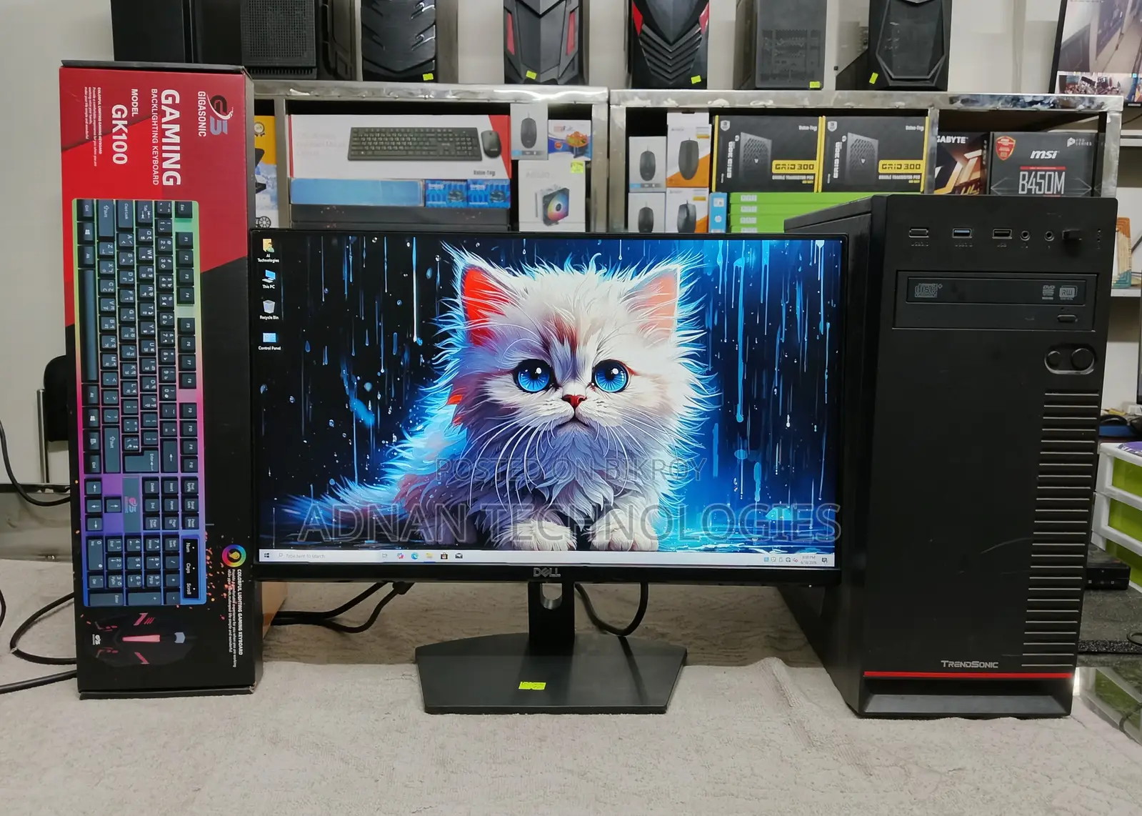 Desktop Computer 8GB Intel Core I5 SSD 256GB