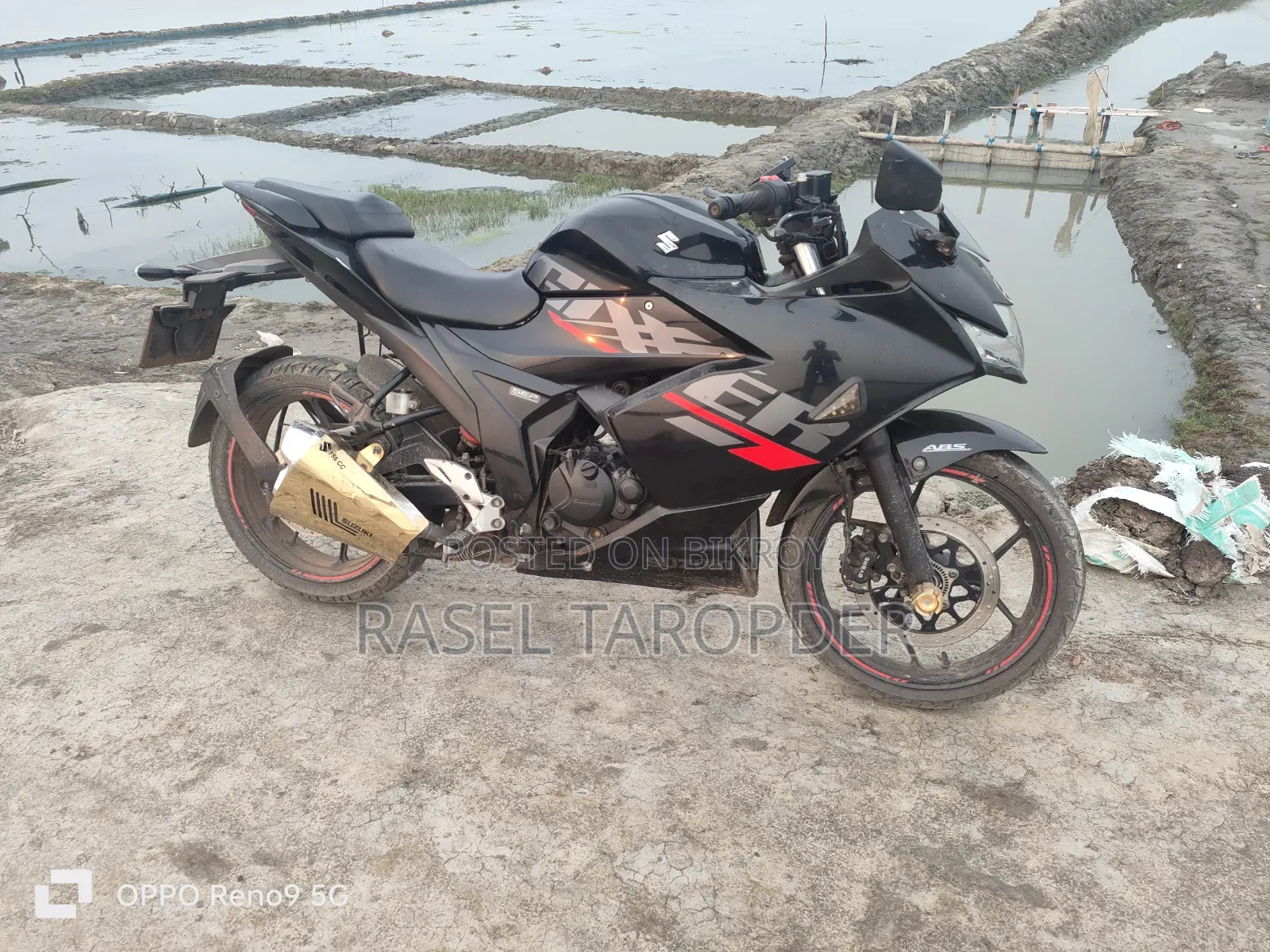 New Suzuki Gixxer SF FI 2022 Black