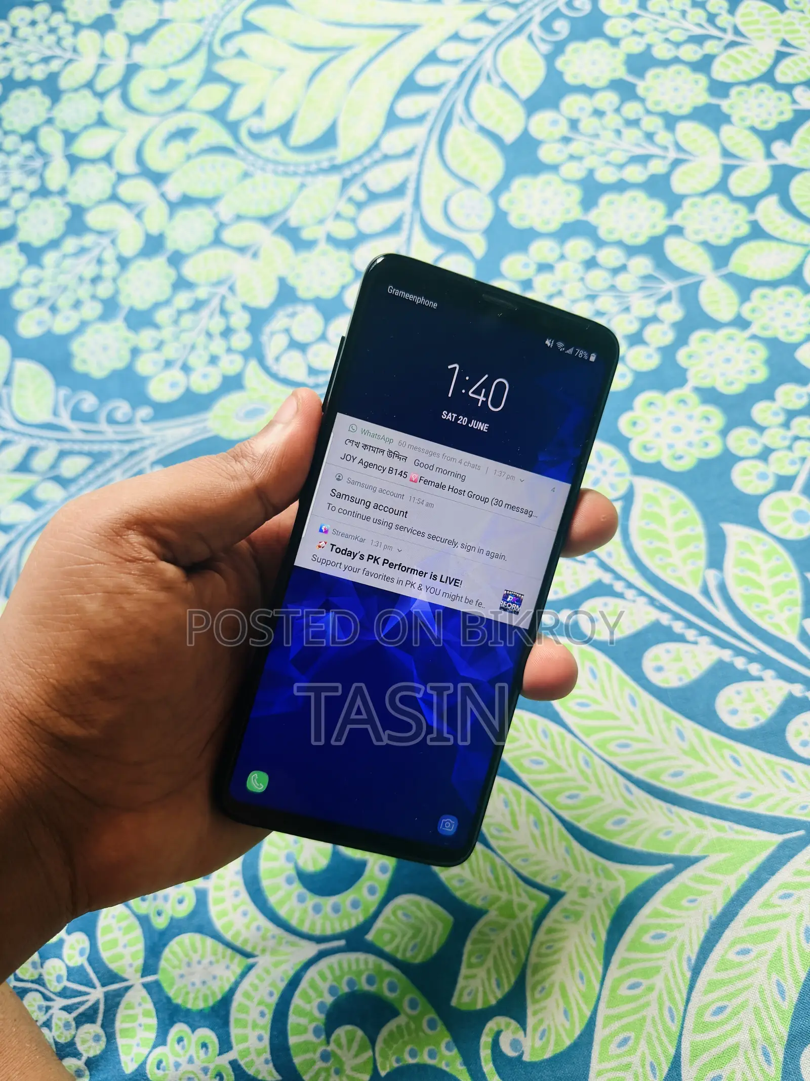 Samsung Galaxy S9 Plus 128 GB Black