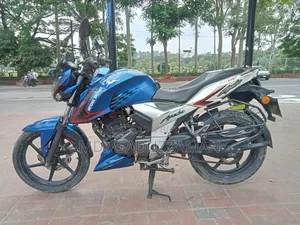 টিভিএস অ্যাপাচি ১৬০ ৪ভি ২০২০ নীল