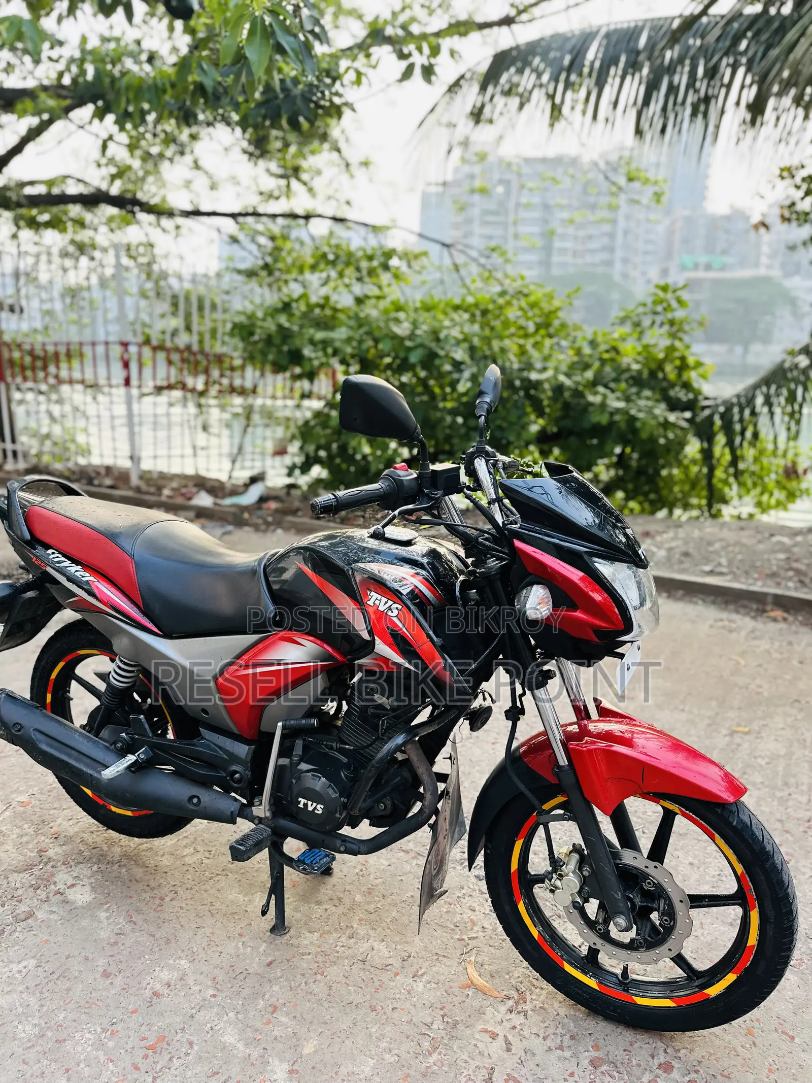 TVS Stryker 125 2019 Red