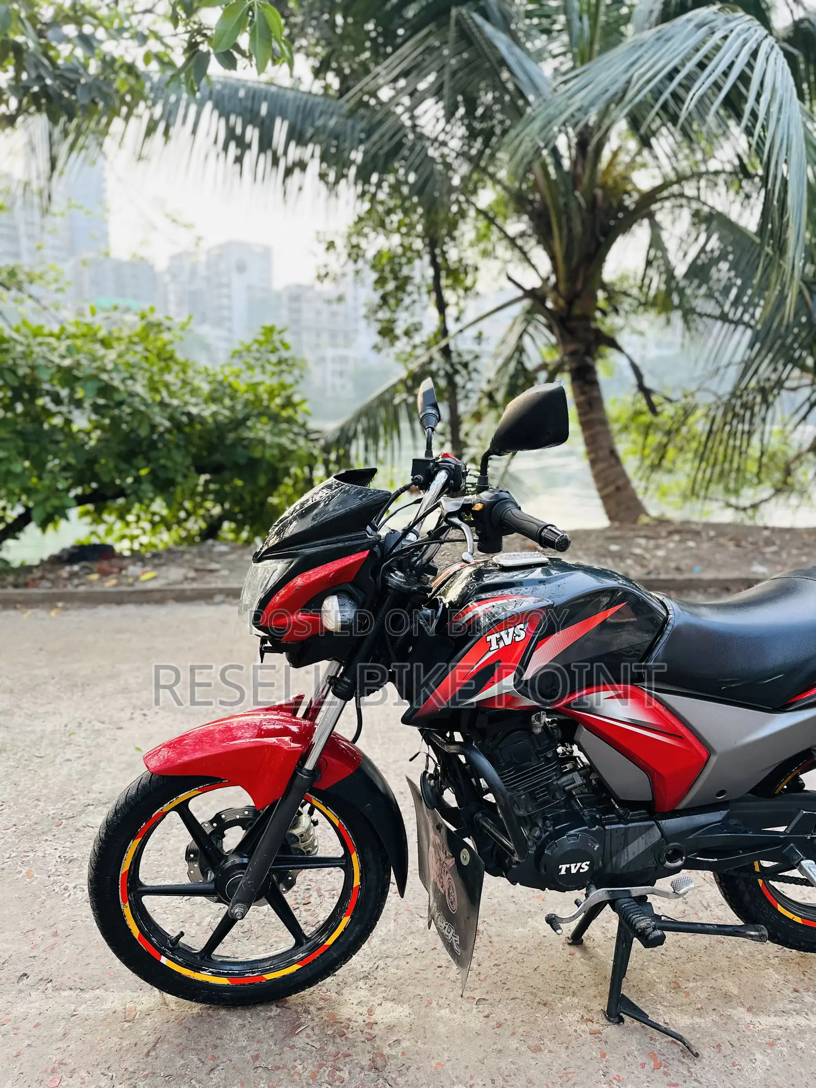 TVS Stryker 125 2019 Red