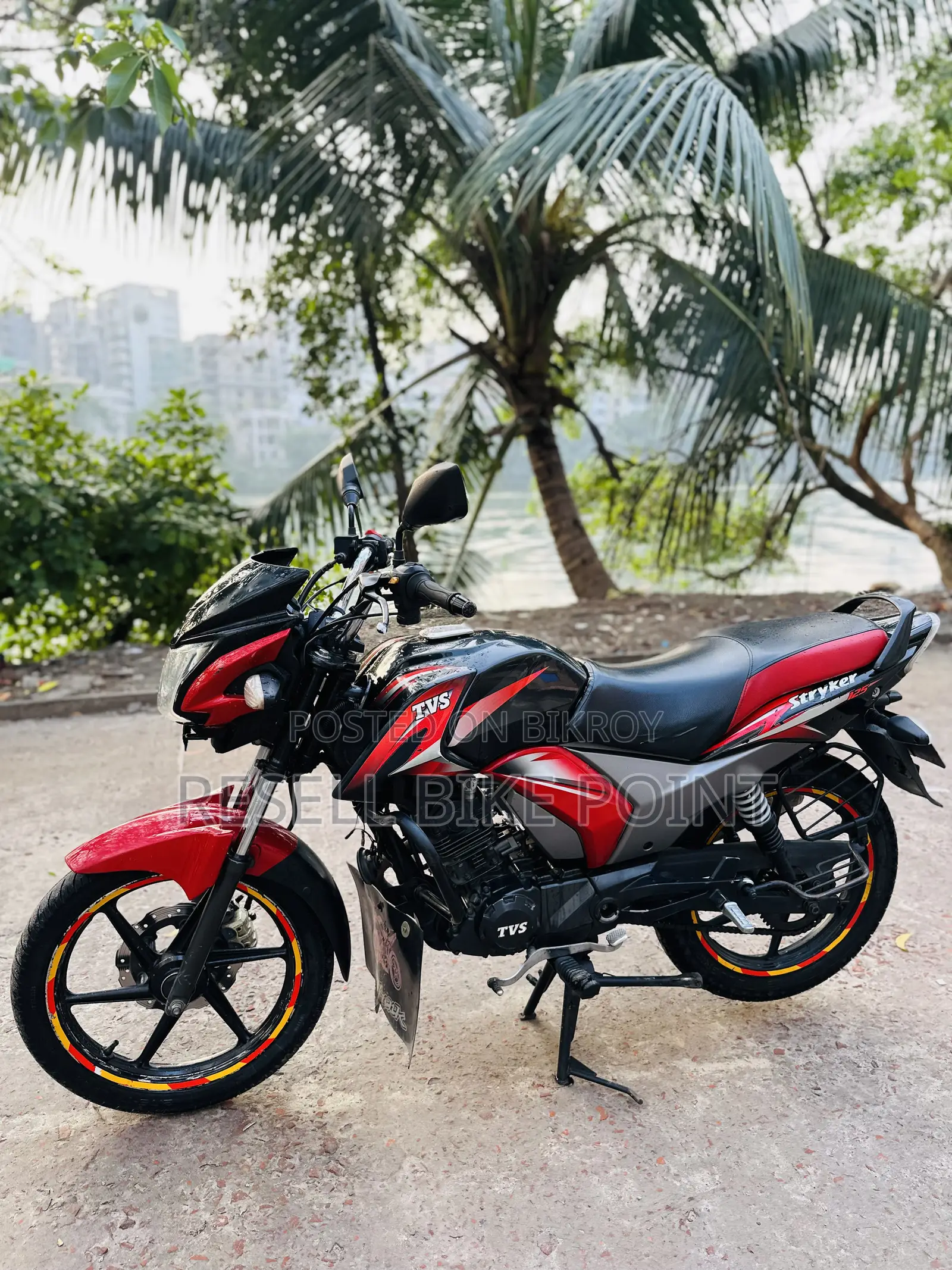 TVS Stryker 125 2019 Red