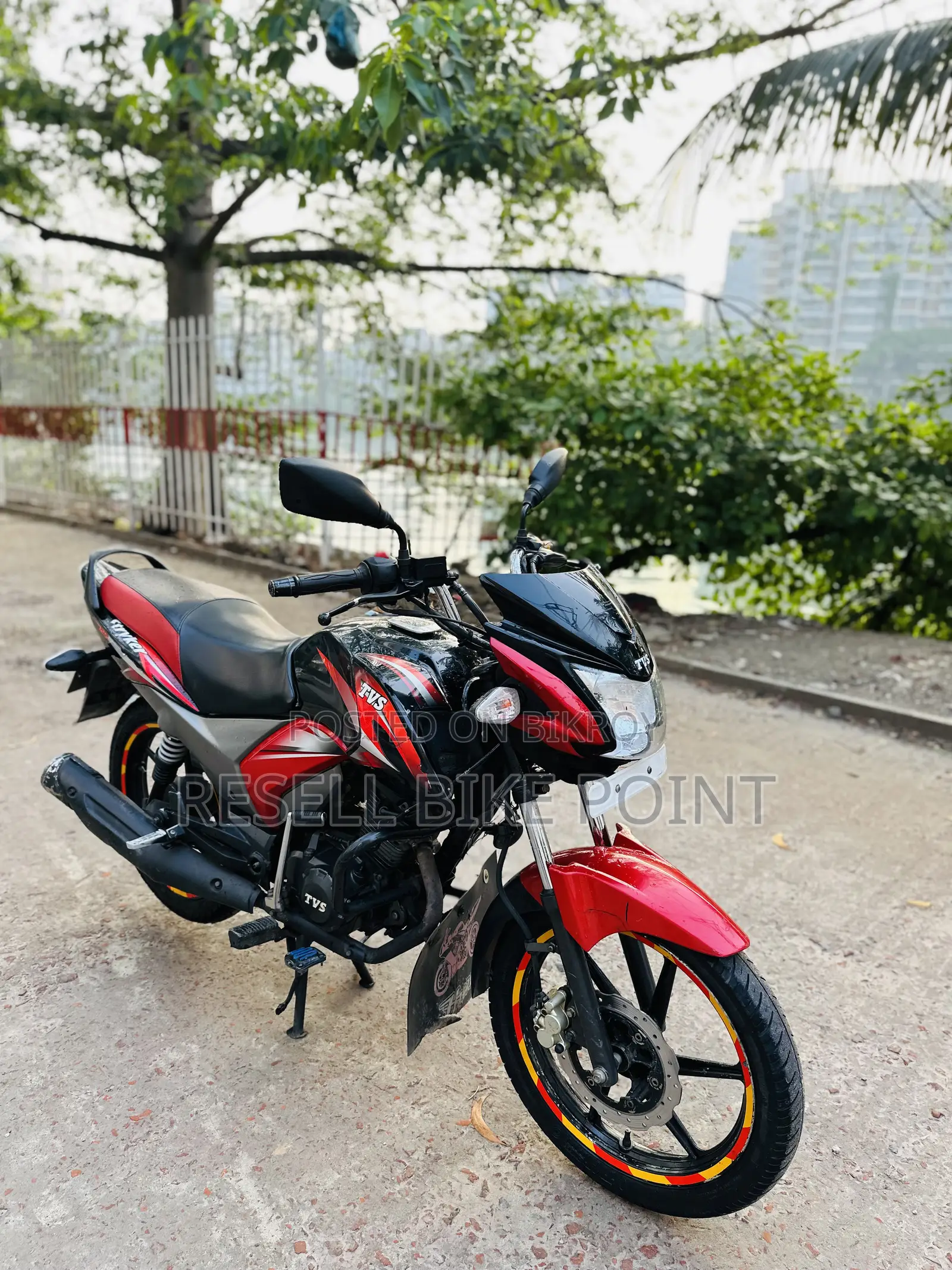 TVS Stryker 125 2019 Red