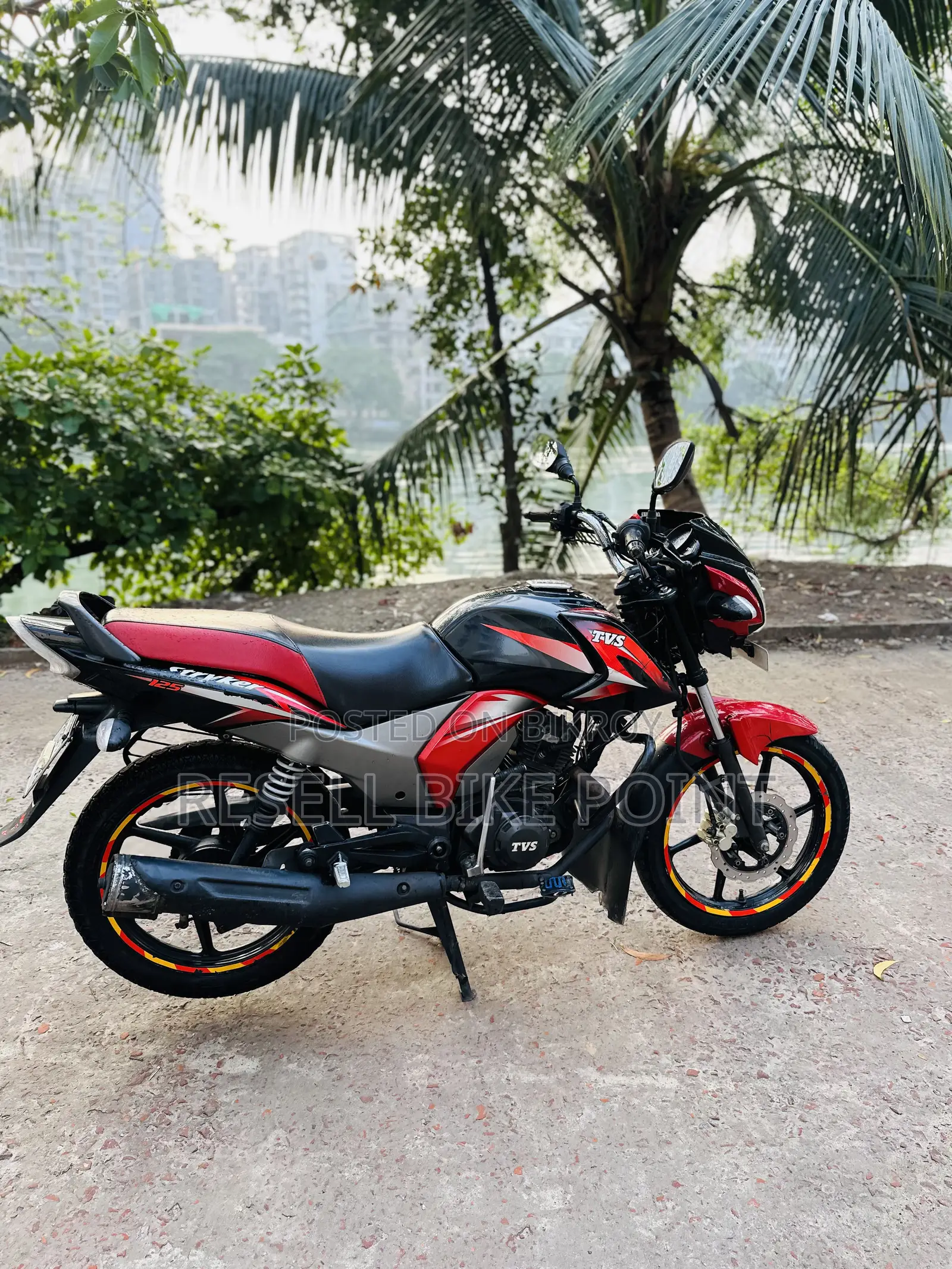 TVS Stryker 125 2019 Red