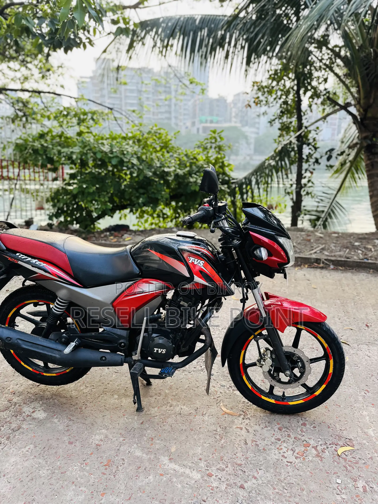 TVS Stryker 125 2019 Red
