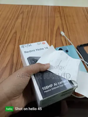 Xiaomi Redmi Note 14 4G 256 GB Blue