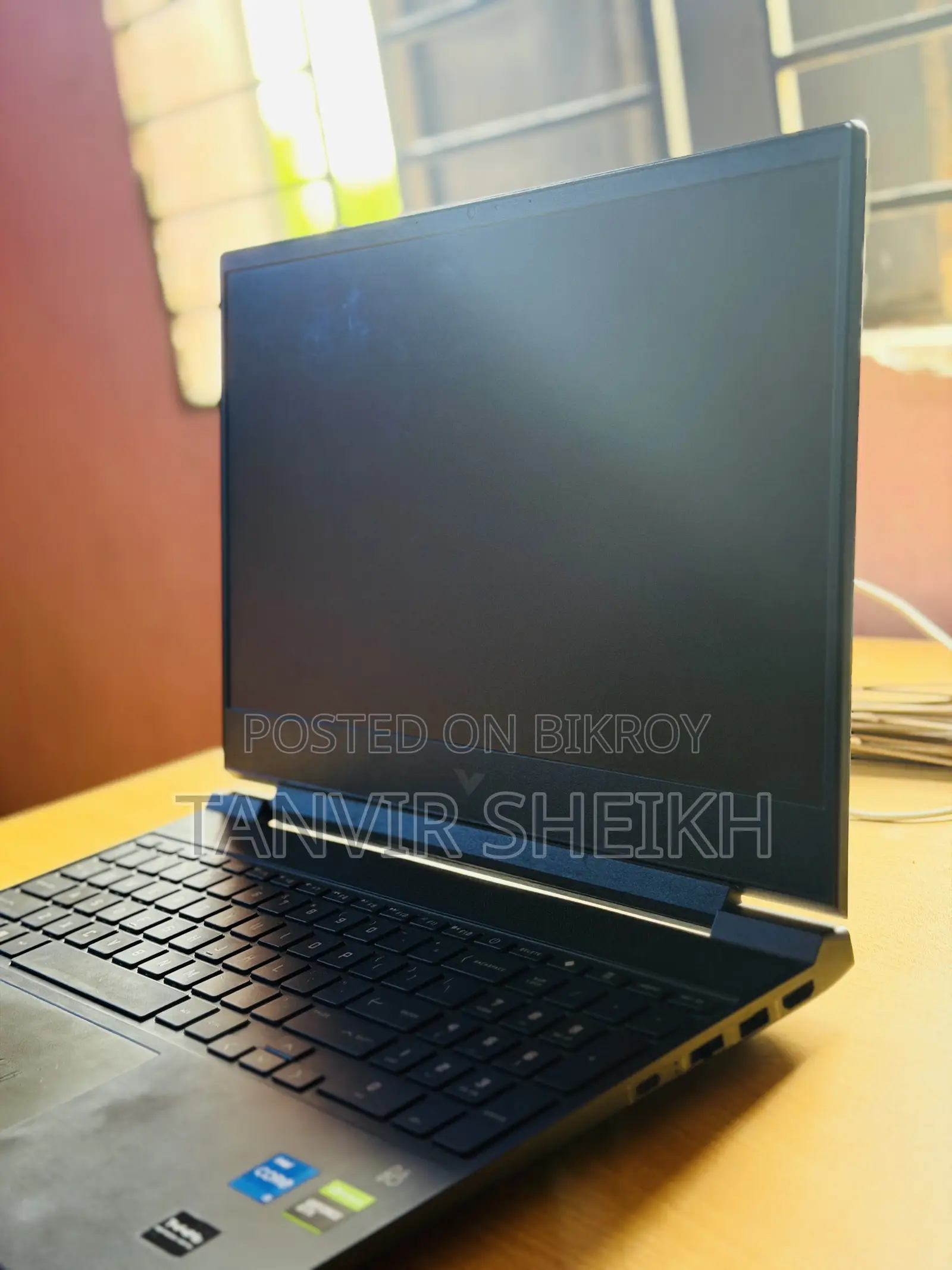 ল্যাপটপ HP Victus 15 24GB Intel Core I5 SSD 512GB