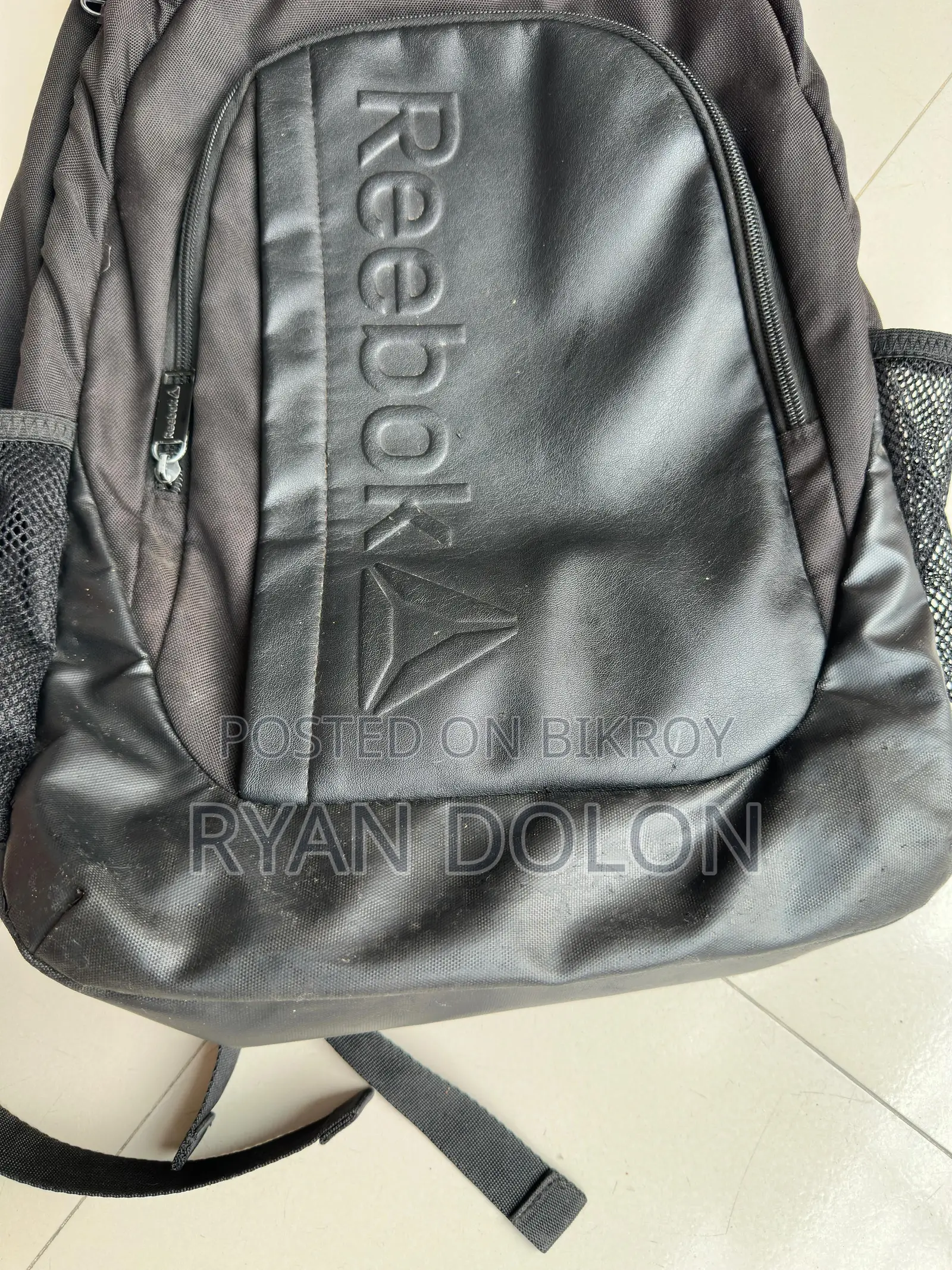 Original Reebok Bag From Houston Texas