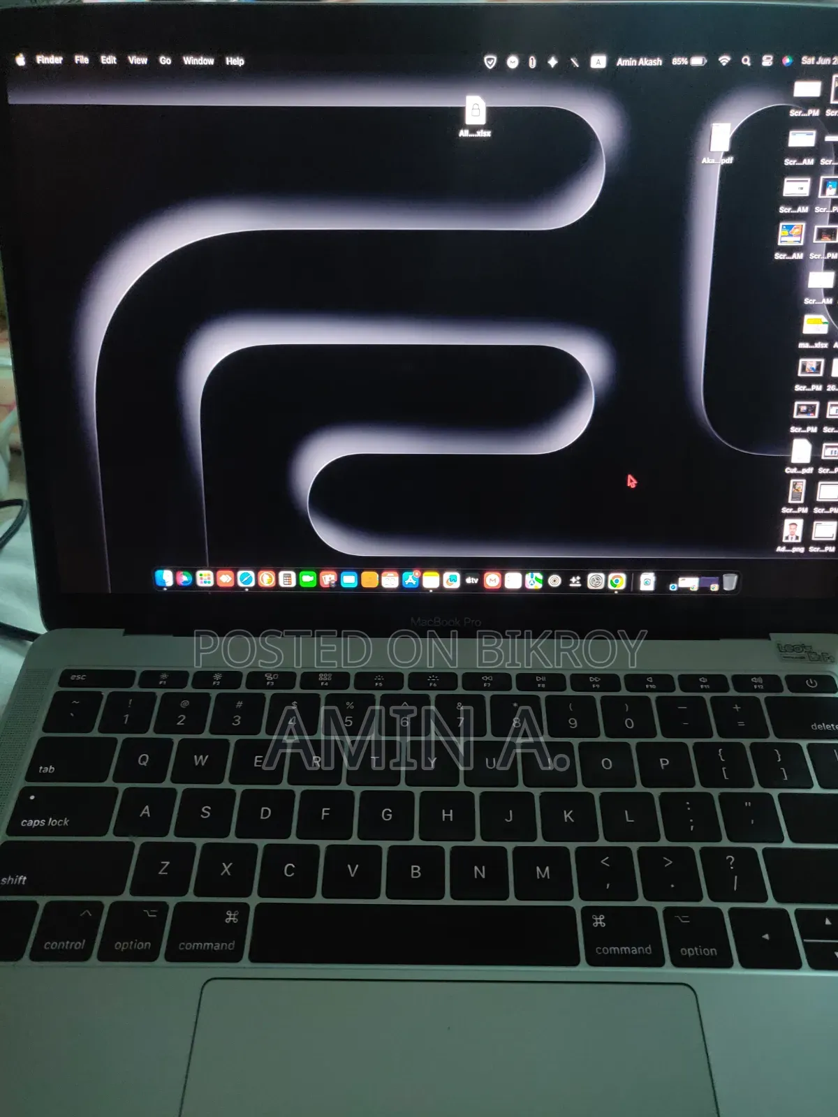 Laptop Apple MacBook Pro 2017 8GB SSD 256GB