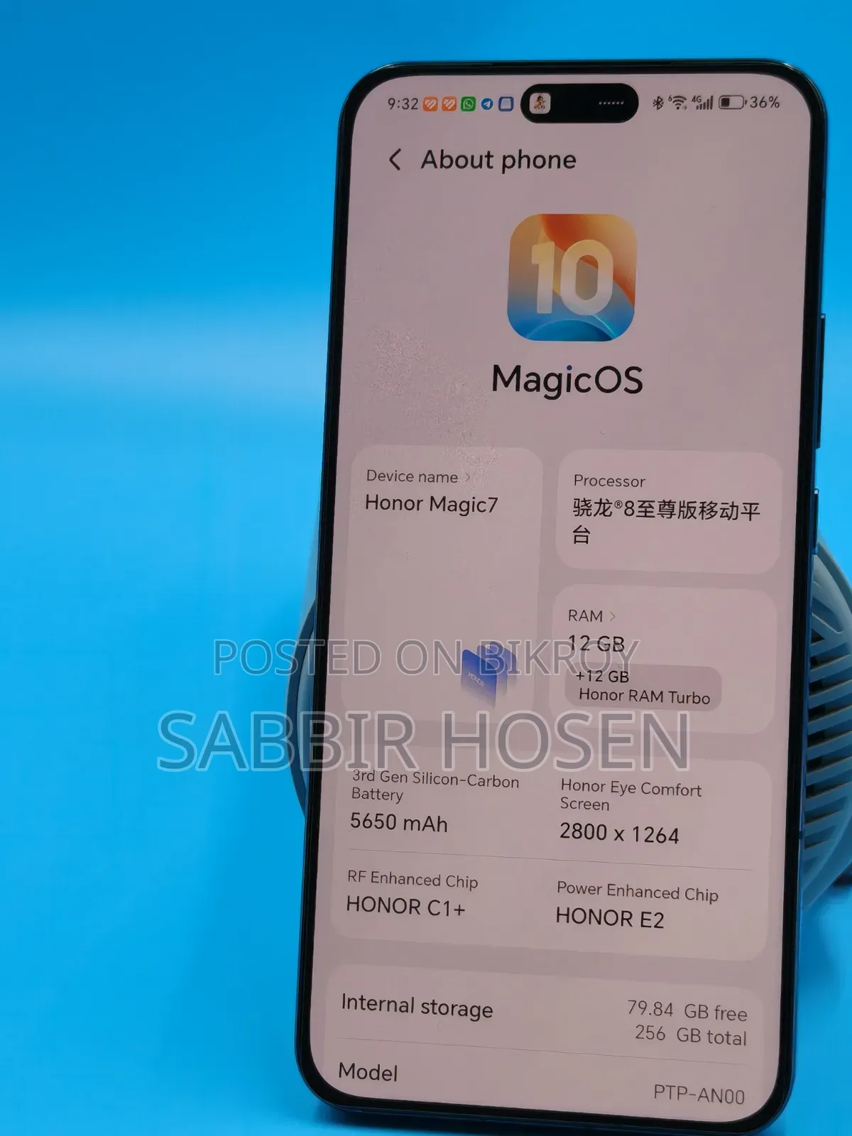Honor Magic7 Pro 256 GB Black