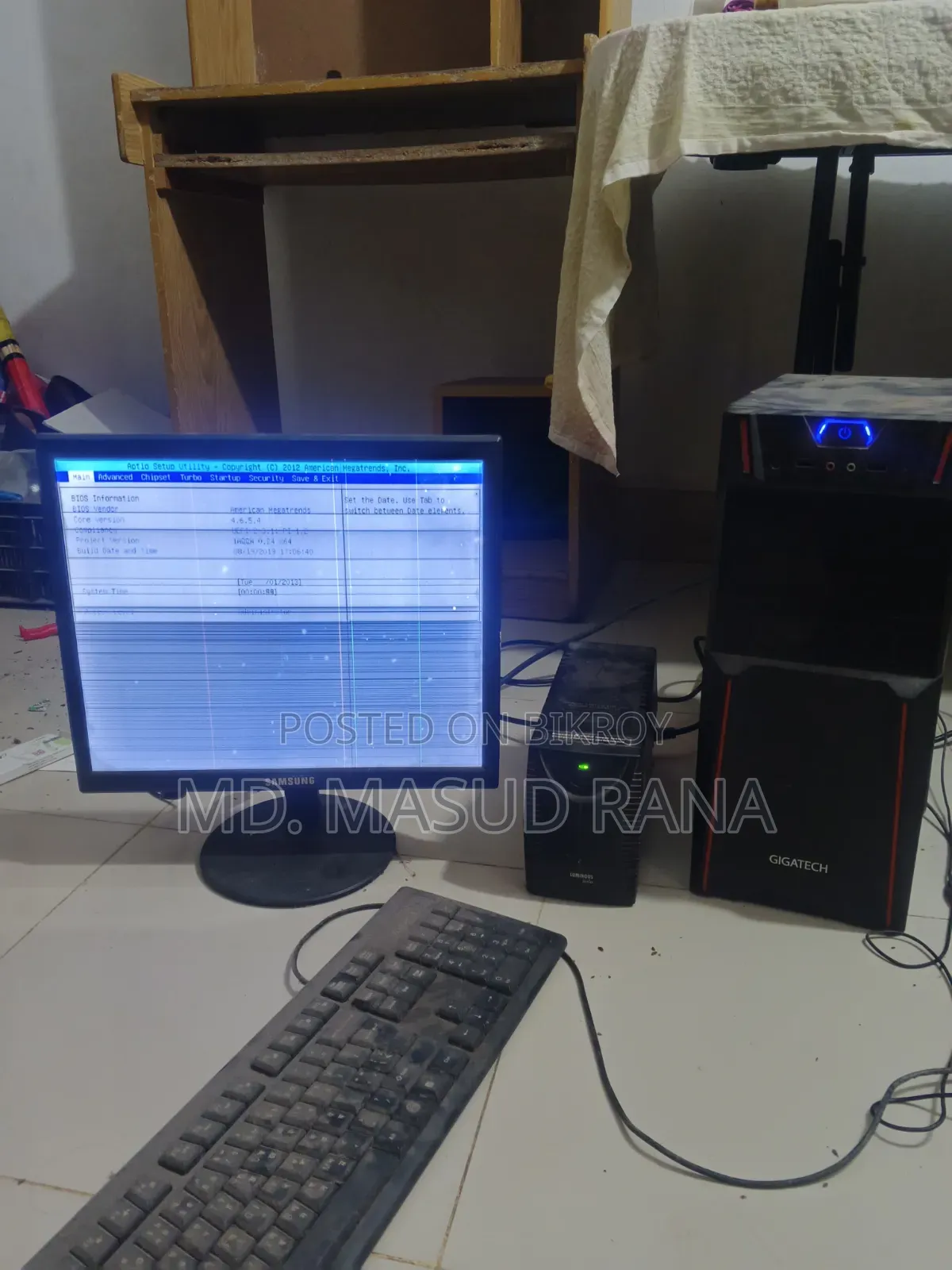 Desktop Computer Samsung ArtPC PULSE 4GB Intel Core I3 HDD+SSD 500GB