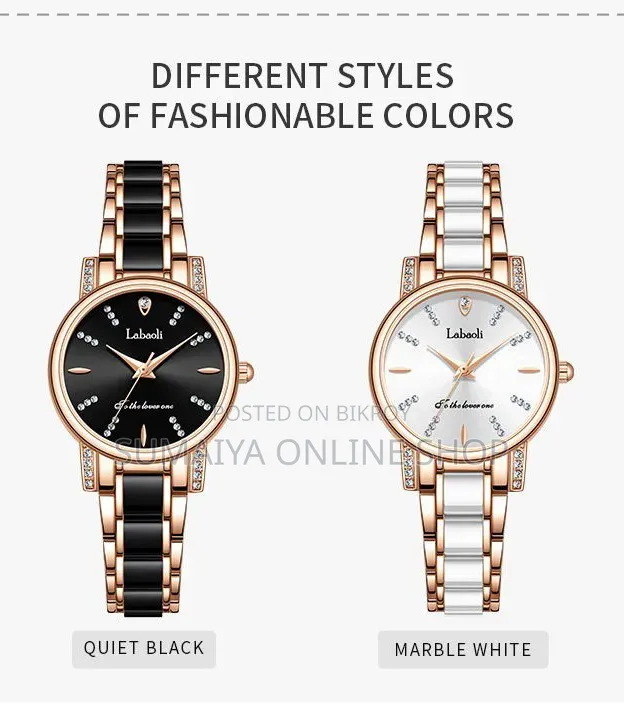 Premium Butterfly Lock Ladies Wrist Watch