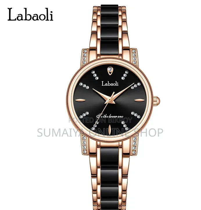 Premium Butterfly Lock Ladies Wrist Watch