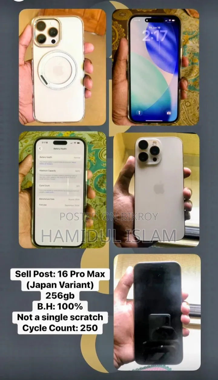 Apple iPhone 16 Pro Max 256 GB Gold