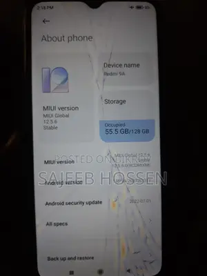 Xiaomi Redmi 9A 128 GB Black