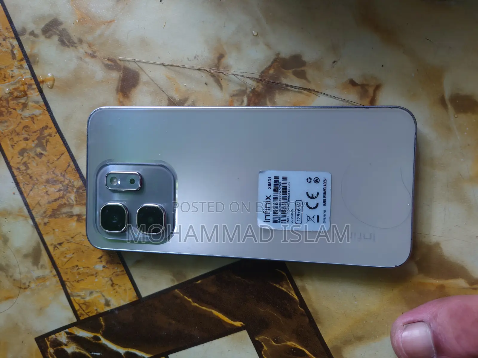 Infinix Hot 50i 128 GB Silver