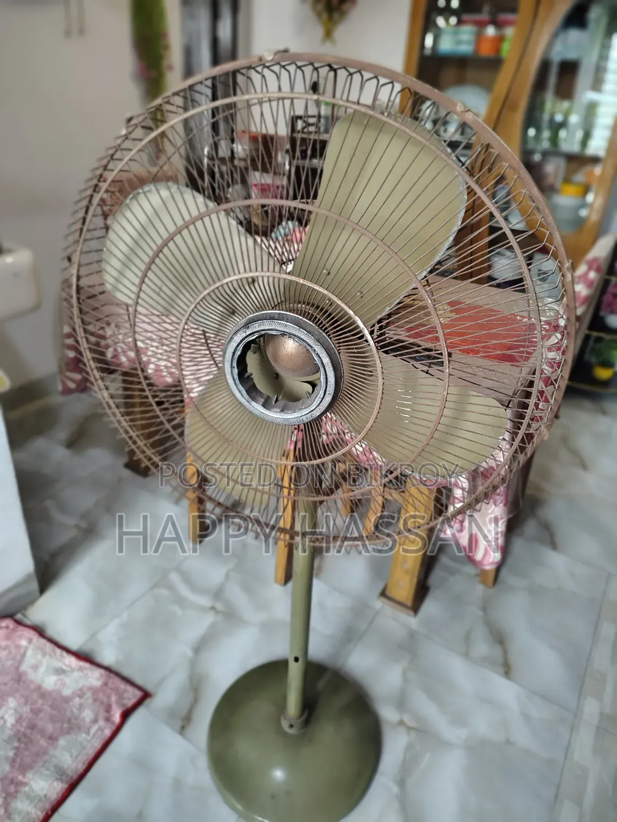 Pak 20" Used Pedestal Fan (Color Family: Green)