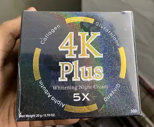 4K Plus Whitening Night Cream