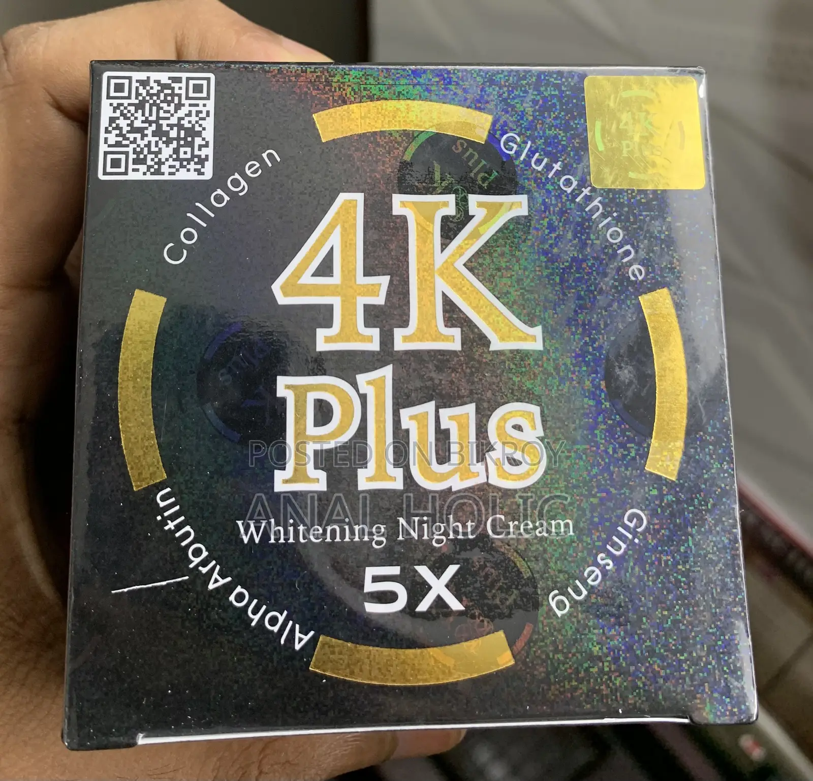 4K Plus Whitening Night Cream