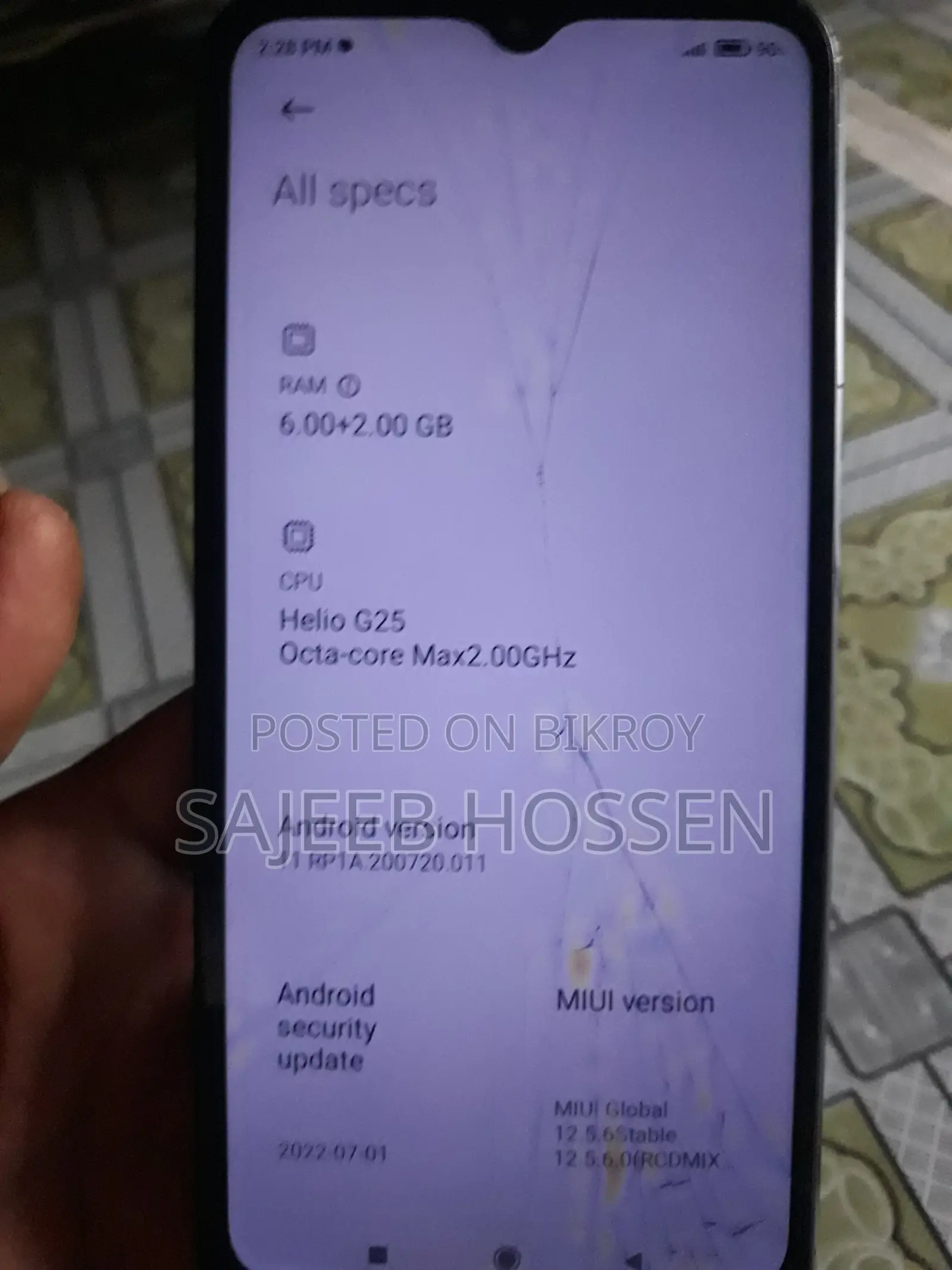 Xiaomi Redmi 9A 128 GB Black