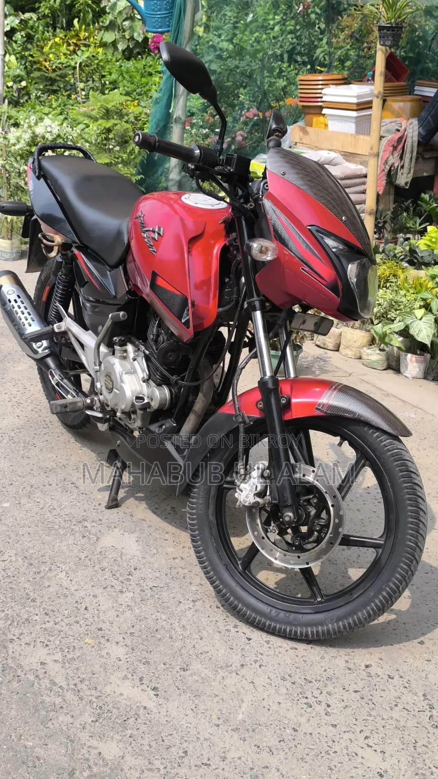 Bajaj Pulsar 150 2013 Red