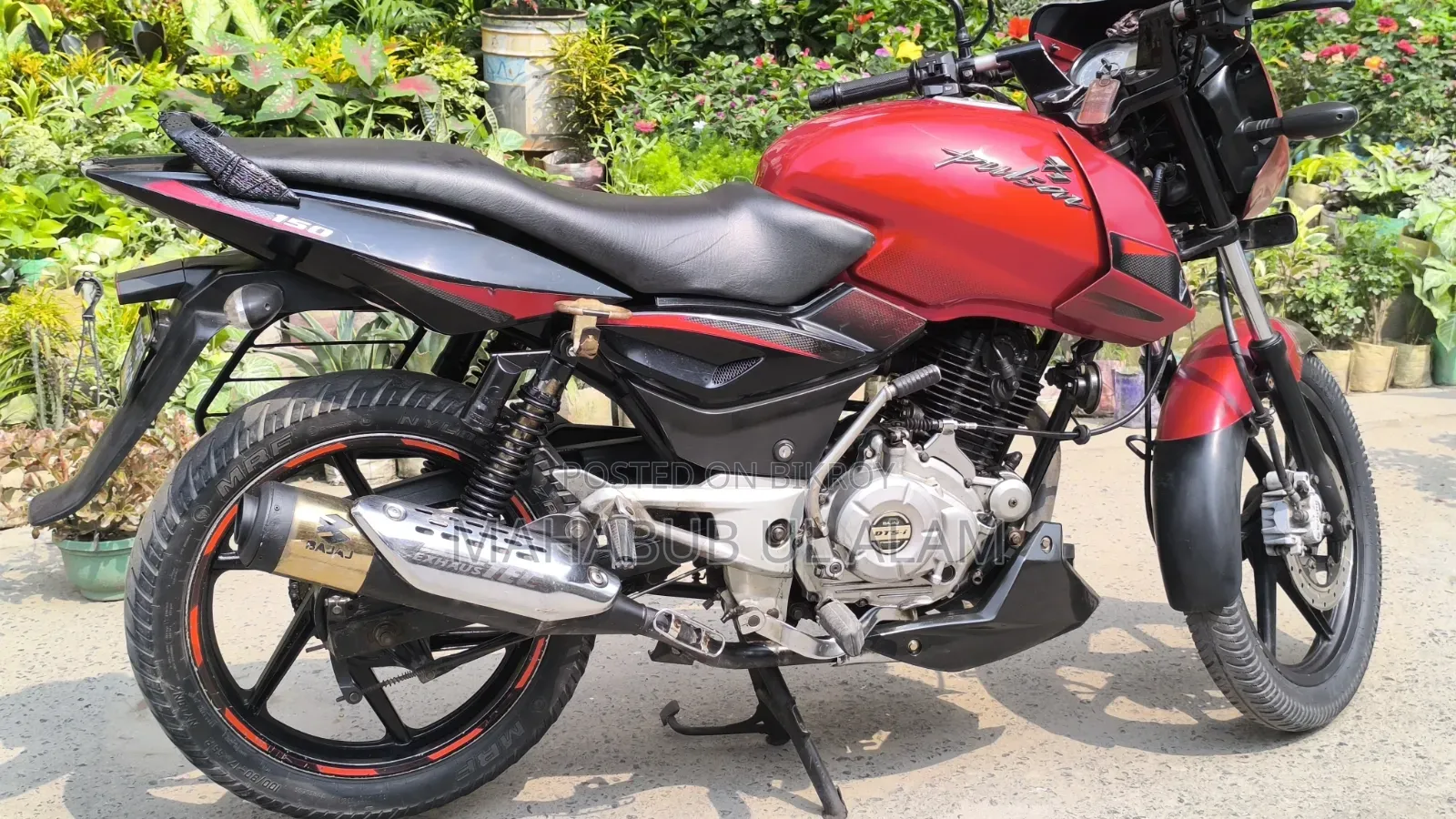 Bajaj Pulsar 150 2013 Red