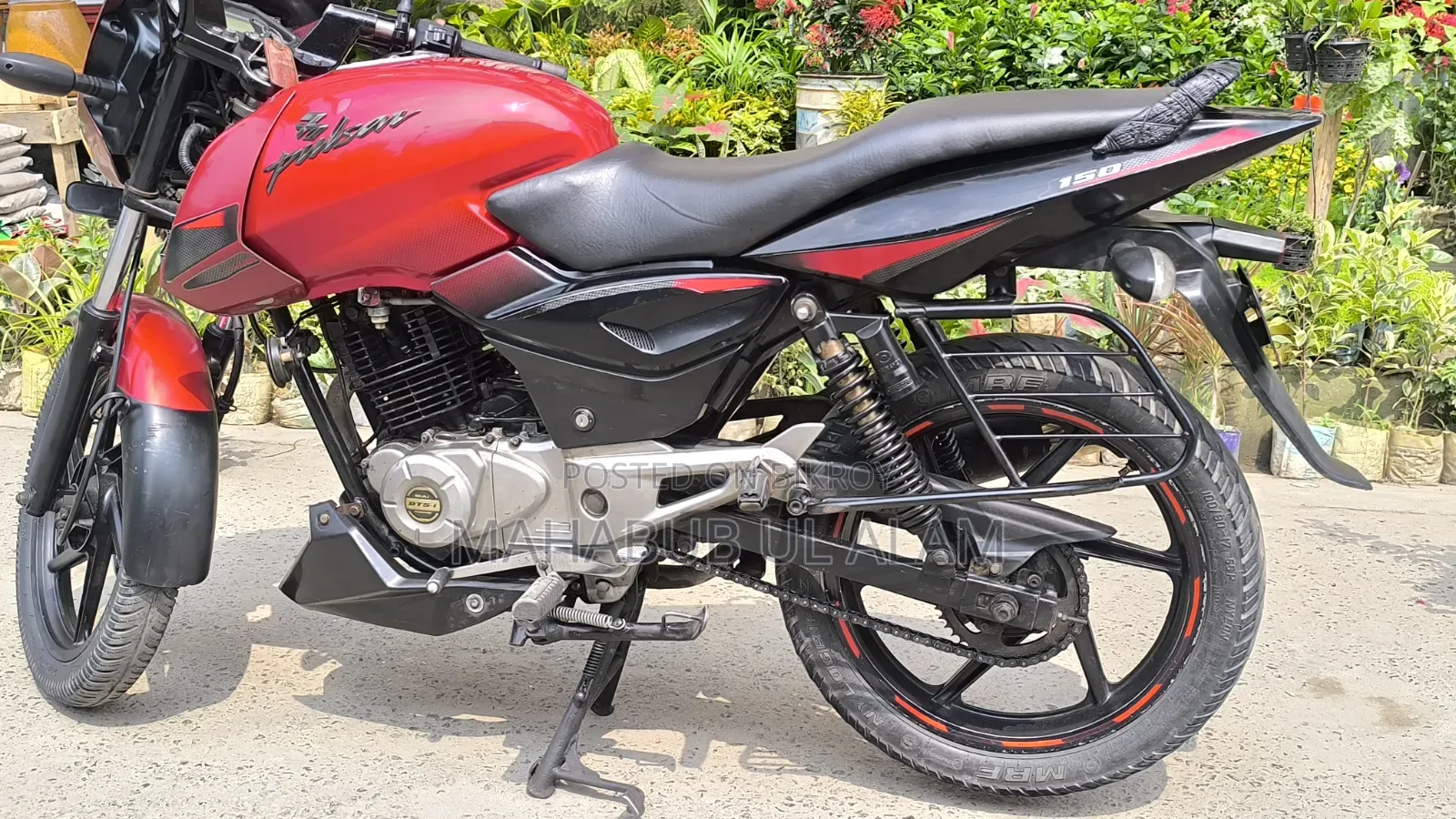 Bajaj Pulsar 150 2013 Red