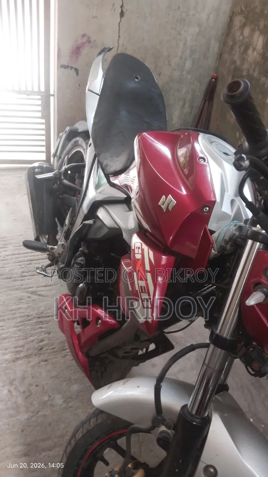 Suzuki Gixxer Monotone 2019 Red