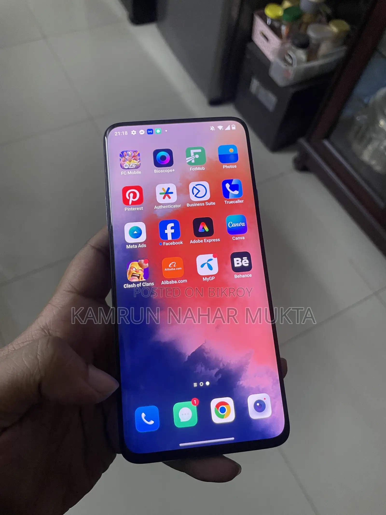 OnePlus 7T Pro 256 GB Blue