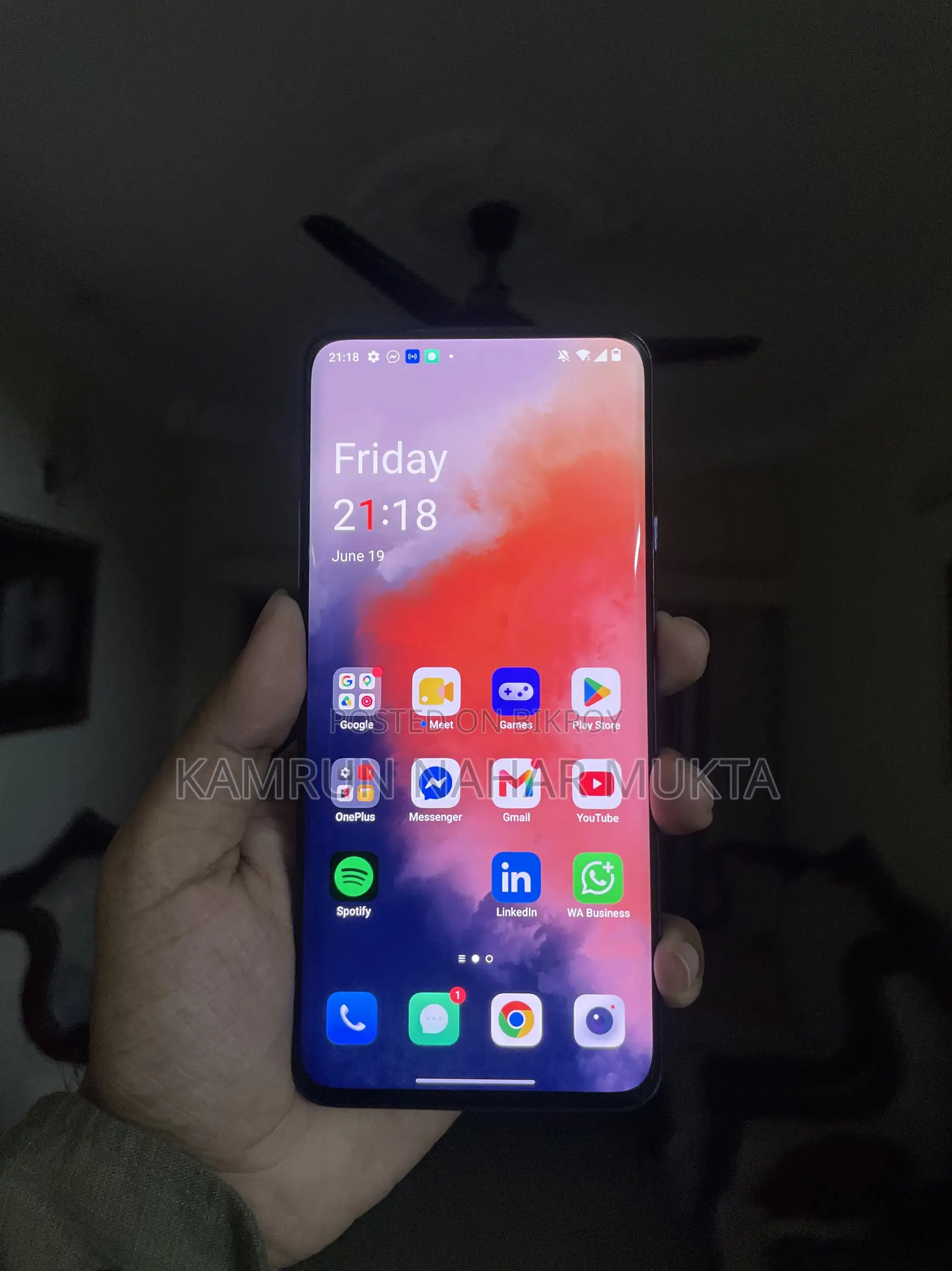 OnePlus 7T Pro 256 GB Blue
