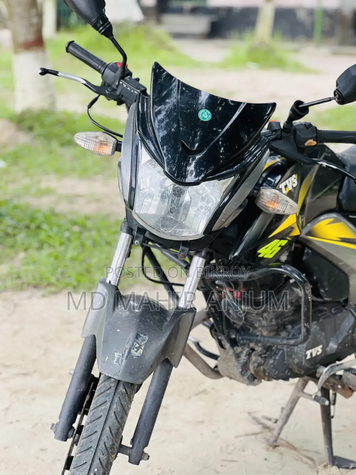 TVS Stryker 125 2022 Yellow