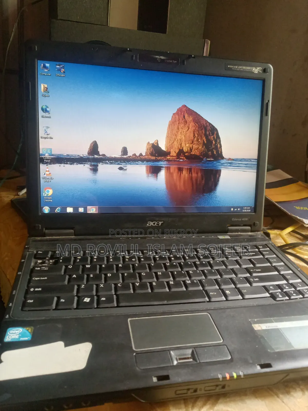 Laptop Acer Extensa 4630Z 3GB HDD 320GB
