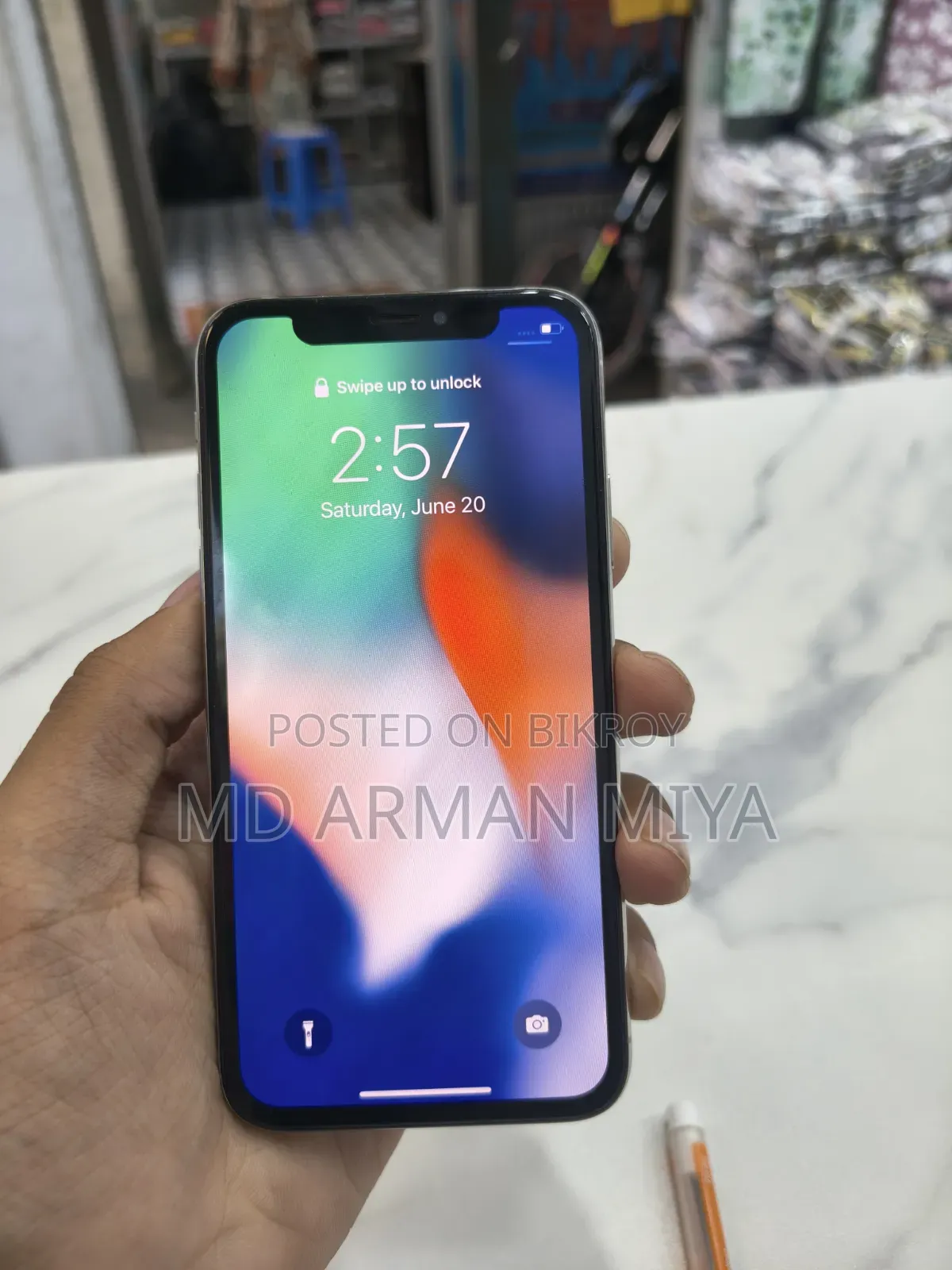 Apple iPhone X 256 GB White