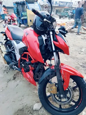TVS Apache RTR 160 4V 2022 Red