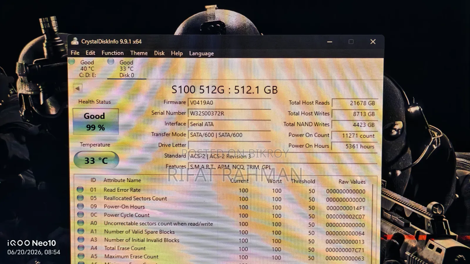 TRM 512gb Sata SSD