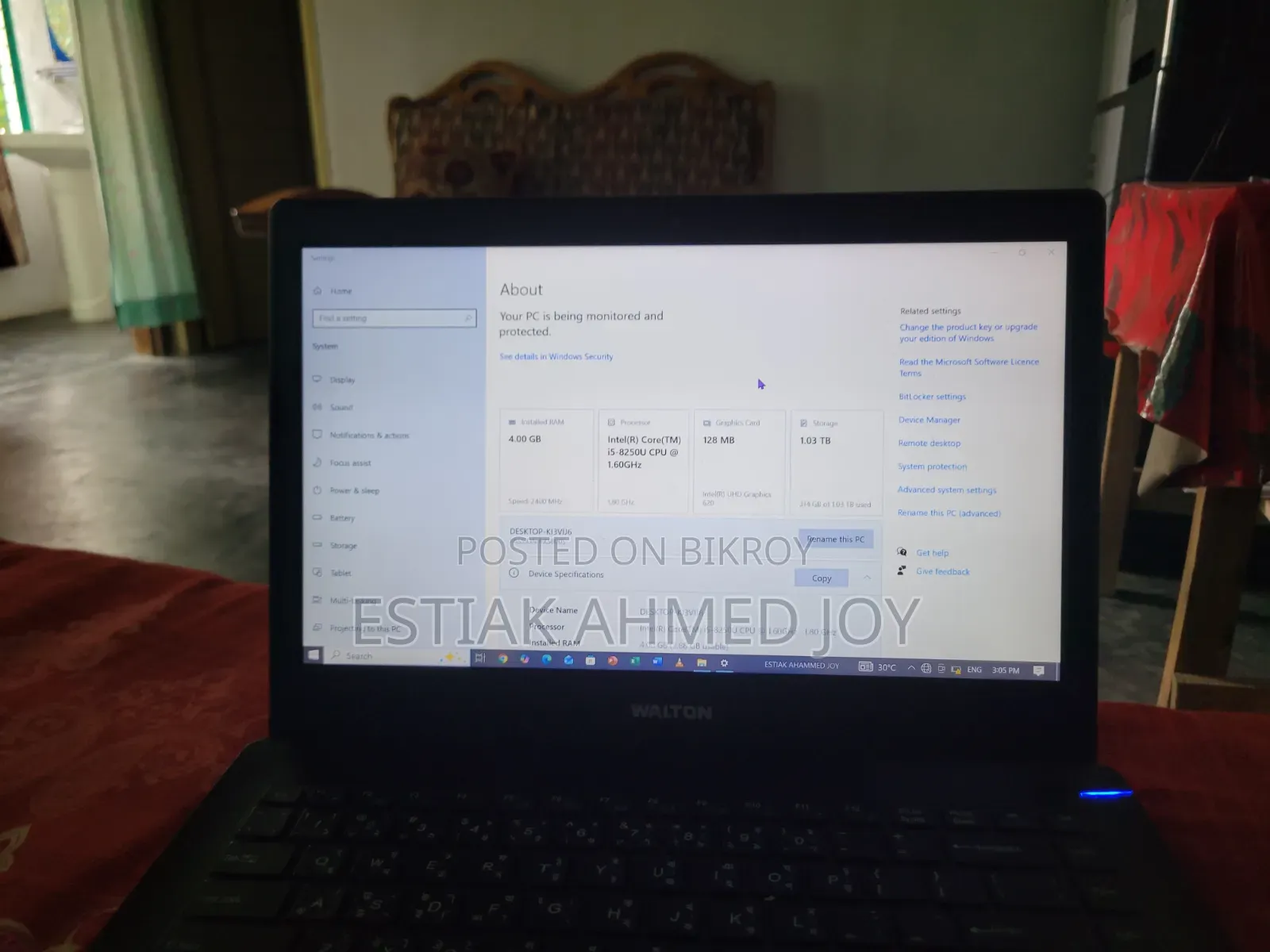 Laptop 4GB Intel Core I5 HDD+SSD 1T
