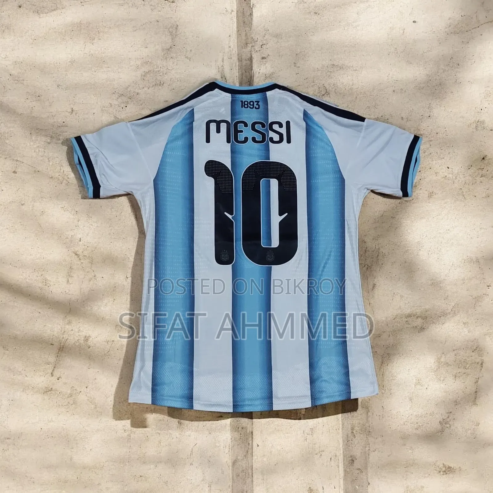 Argentina Home World Cup Jersey