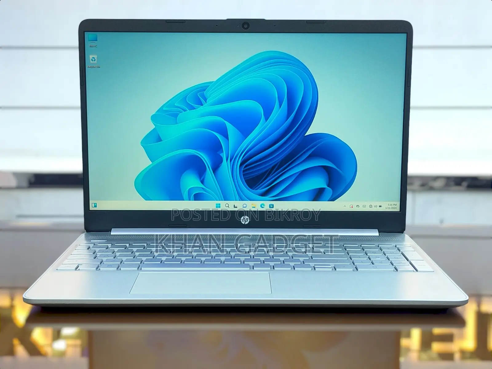 Laptop HP 15s 8GB Intel Core i5 SSD 512GB