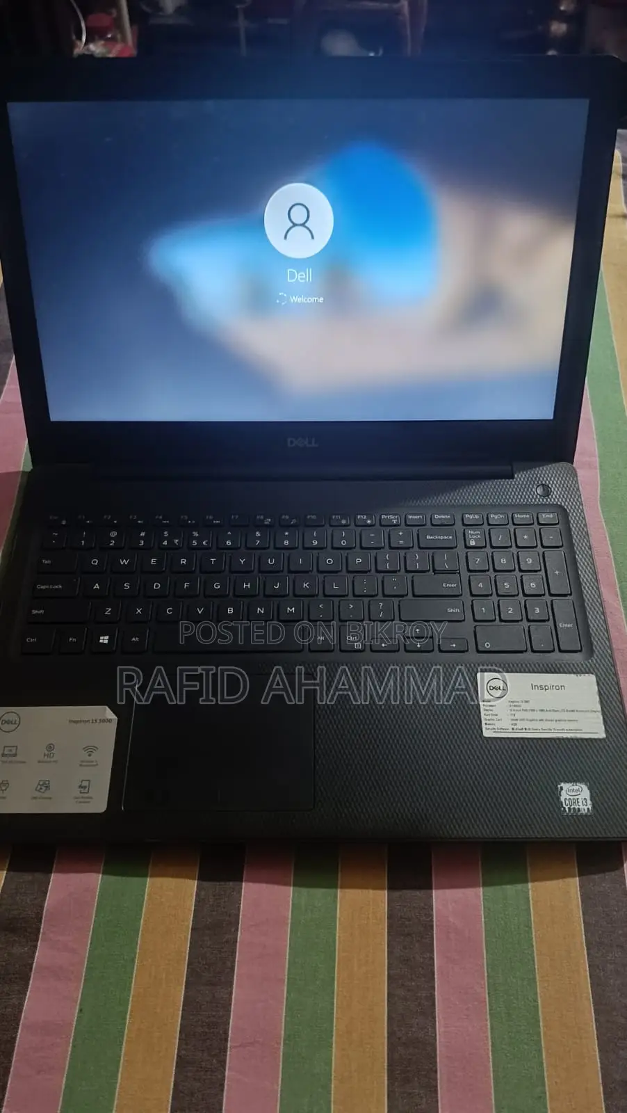 Laptop Dell Inspiron 15 4GB Intel Core I3 1TB HDD